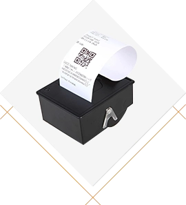 Indbygget termisk printer