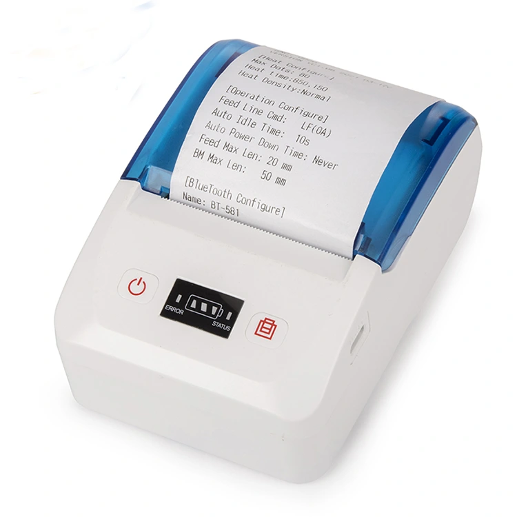 58mm Mini Bluetooth-printer til detailhandlen