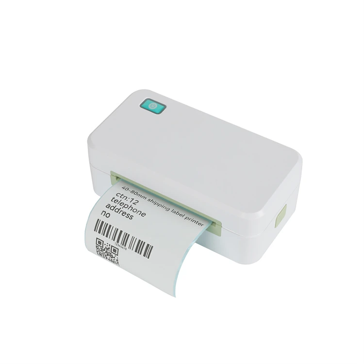 80 mm termisk blækfri etiketmaskine