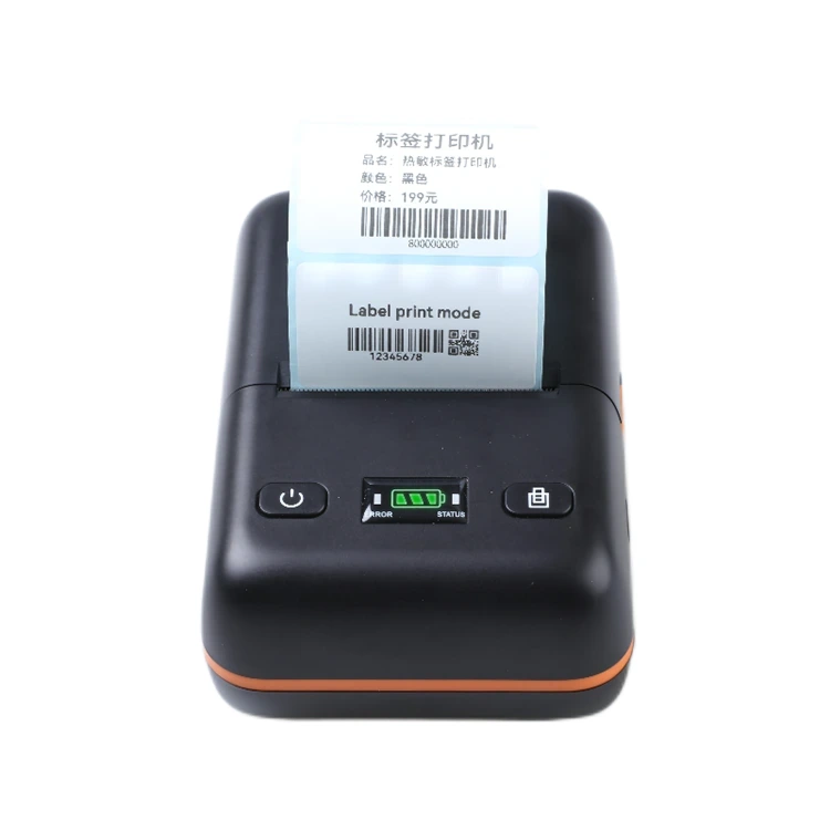 Bluetooth termisk etiketprinter