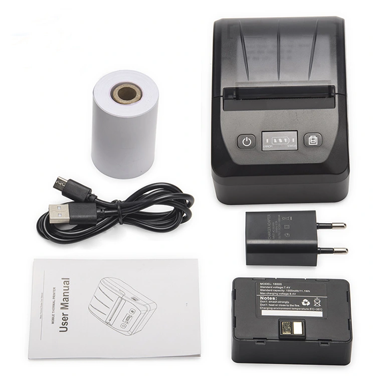 Bluetooth termisk kvitteringsprinter