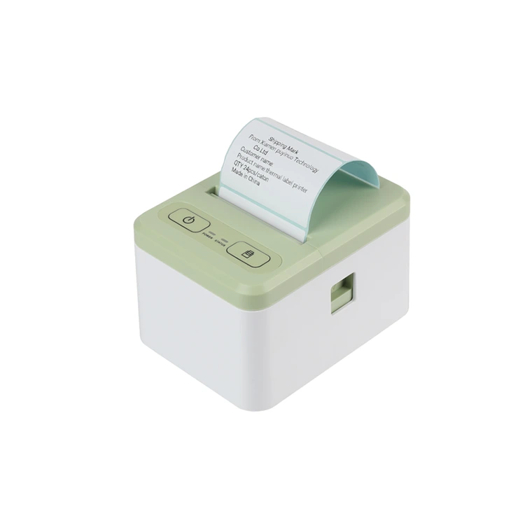 Desktop Bluetooth og PC-tilslutbar etiketprinter